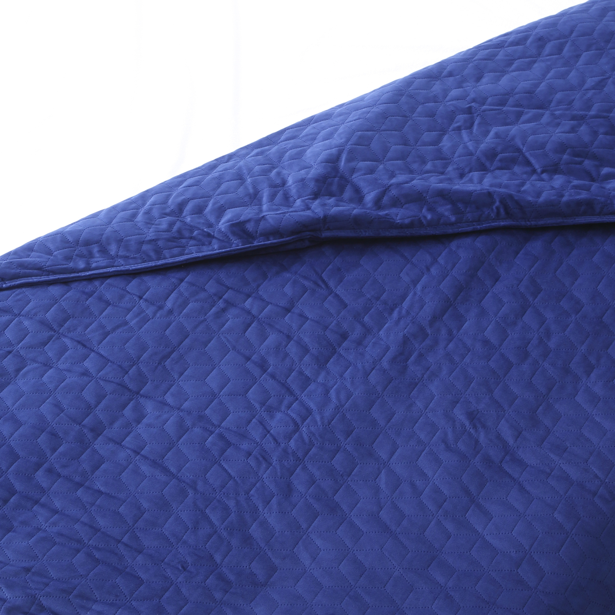 Quilted Weighted Blanket w/Removable Cover | LAIDBACK