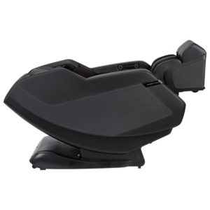View of Relieve 3D massage chair by Sharper Image in the reclined position
