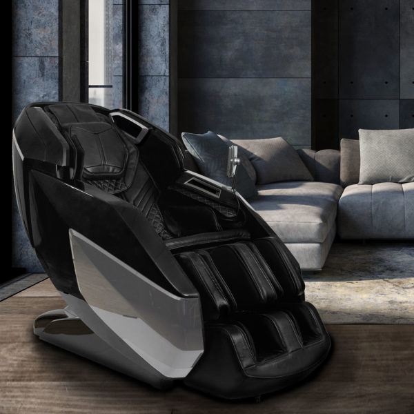 Black Circadian Syner-D Masage Chair in Living Room