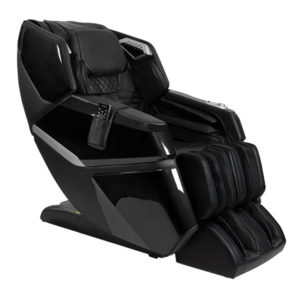 Black Solstice Massage Chair side view